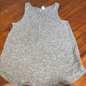 Old Navy Gray Sleeveless Tank Top Relaxed Fit